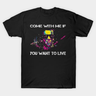 Graphic 80s Movies Characters Movies T-Shirt